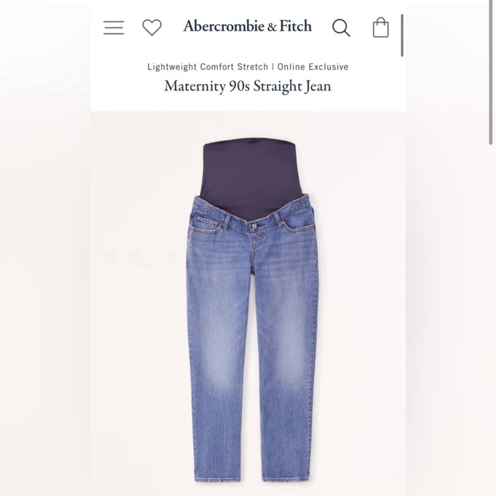 Abercrombie 90s straight jeans